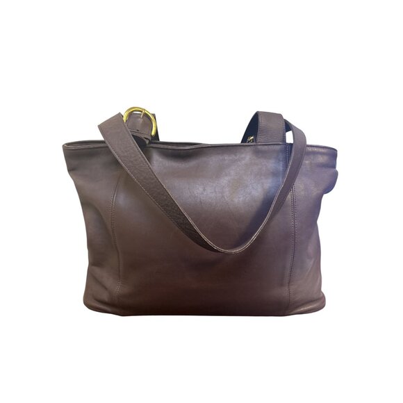 Vintage Coach Soho Zip Tote Brown - Picture 5 of 13